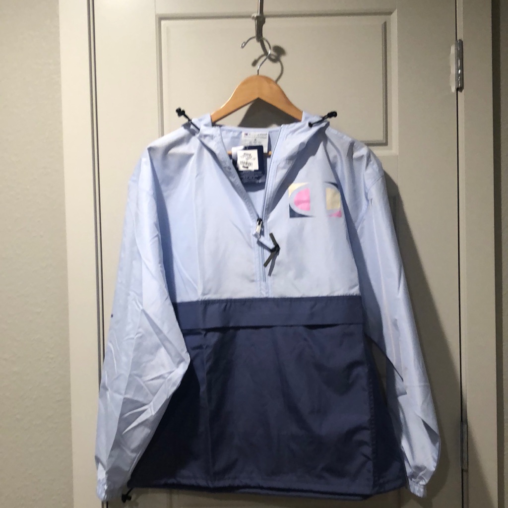 Collage Blue Packable Jacket
